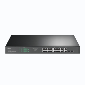 TP-Link 18-Port Gigabit Rackmount PoE+ Switch with 16-Port PoE+ (TL-SG1218MP)