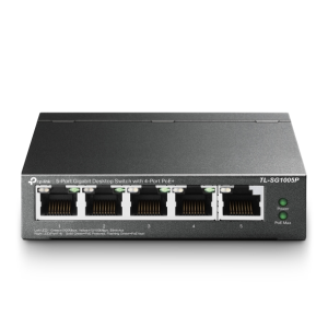 TP-Link 5-Port Gigabit Desktop Switch with 4-Port PoE+ (TL-SG1005P)