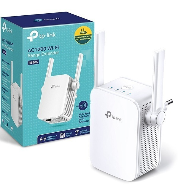 TP-Link AC1200 Mesh Wi-Fi Range Extender (TL-RE305)