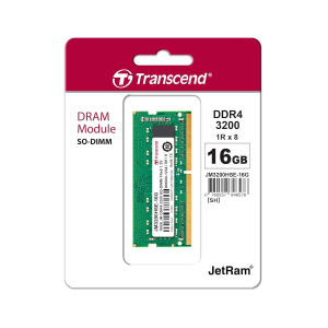 Transcend 16GB DDR4 Laptop RAM 3200 (JM3200HSE-16G)
