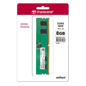 Transcend JetRam 8GB DDR5 4800MHz U-DIMM (JM4800ALG-8G)