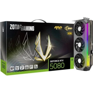 ZOTAC GAMING GeForce RTX 5080 AMP Extreme INFINITY ULTRA 16GB GDDR7 Graphics Card (ZT-B50800BU-10P)