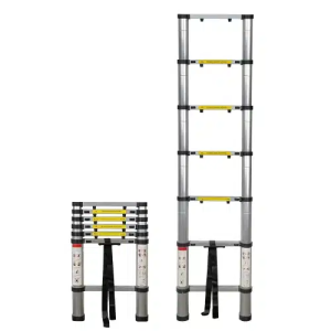 2M Telescopic Aluminium Ladder