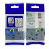 Brother 9mm x 8m Black on Clear Label Tape (TZ2-121)