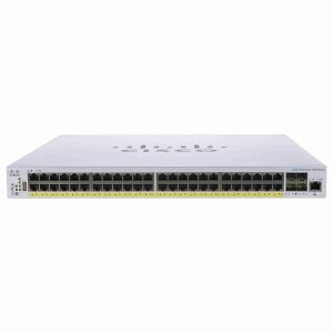 Cisco Business 48-Port Gigabit PoE Managed Network Switch (CBS350-48P-4G)