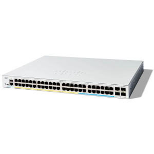 Cisco Catalyst 48-Port Gigabit PoE+ Managed Network Switch - 370W (C1300-48P-4G)