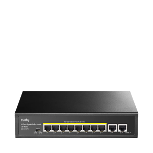 Cudy 10-Port Gigabit PoE+ Switch with 2 Uplink Ports (GS1010PE)