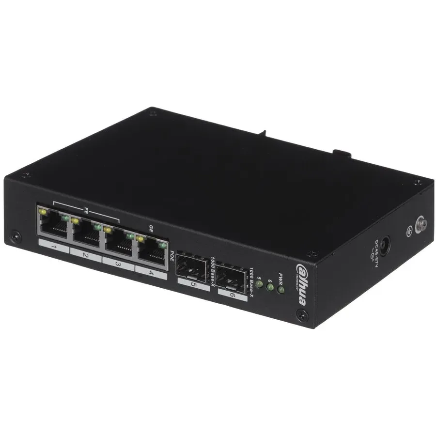 Dahua 4-Port Unmanaged Ethernet Switch (DH-PFS3206-4P-96)