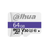 Dahua 64GB Class C10 UHS-I U3 V30 microSD Card (DHI-TF-C10064GB)