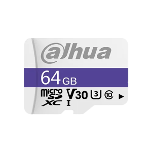 Dahua 64GB Class C10 UHS-I U3 V30 microSD Card (DHI-TF-C10064GB)