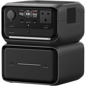 EcoFlow RIVER 3 Max Plus - RIVER 3 Plus Portable Power Station with Smart Extra Battery (5015601028 + 5015601063)