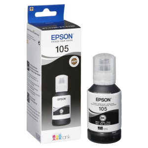 Epson 105 EcoTank Pigment Black Ink Bottle (C13T00Q140)
