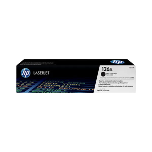 HP 126A Black Original LaserJet Toner Cartridge (CE310A)