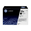 HP 55A Black Original LaserJet Toner Cartridge (CE255A)