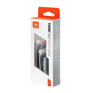 JBL Tune 110 Earphones – White (JBLT110WHT)