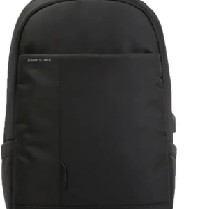 Kingsons Charged Series Smart Backpack 15.6-Inch Black (KB-K9007W)