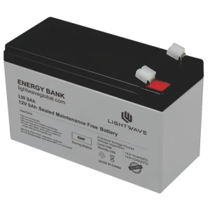 Lightwave 12V9Ah UPS Battery – High Performance SMF Battery (LW12V9AH)