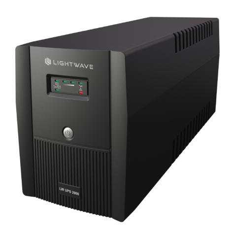 Lightwave LW 2000VA 3 PIN UPS (LW-UPS-2000VA)