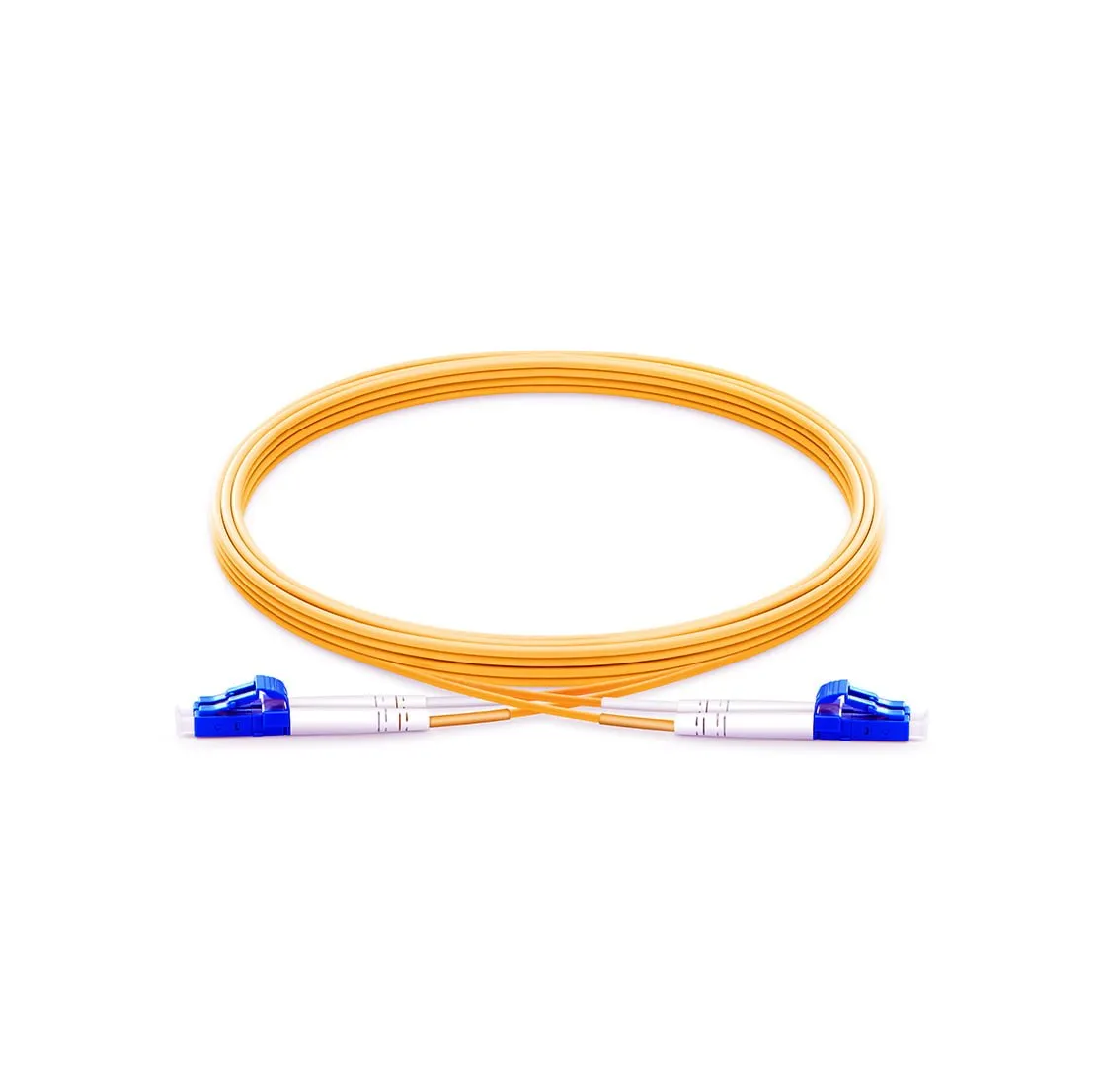 Lightwave Multimode Duplex Fiber Patch Cord LSZH LC UPC to LC UPC OM2 3M (LW-PC-LCU-LCU-DX-MM-3M)