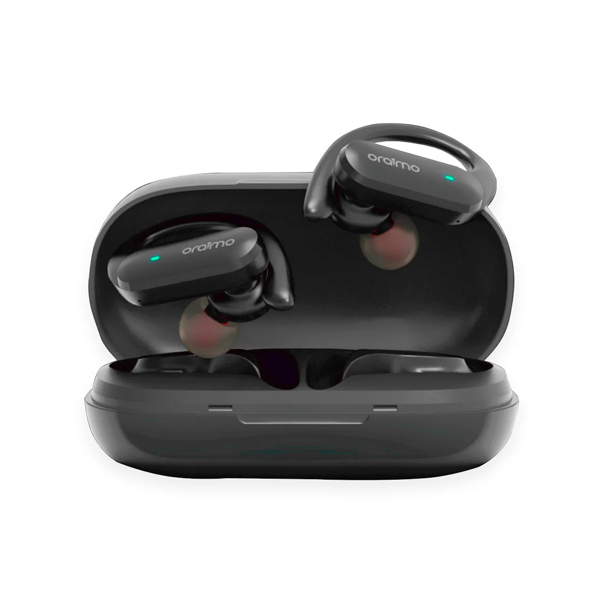 Oraimo Wireless Sport Ear Buds - Black (OEB-E95D)