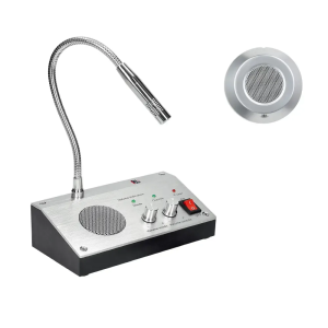 RL-9909 Two-Way Window Intercom System for Counter
