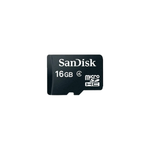 SanDisk 16GB microSDHC Class 4 Memory Card (SDSDQM-016G-B35)