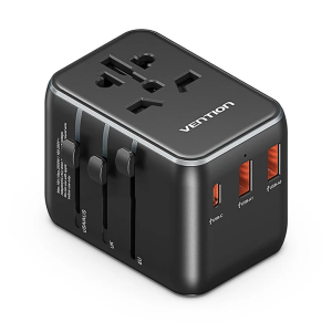 Vention 3-Port USB (C+A+A) Universal Travel Adapter 20W18W18W (FJEB0)