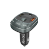 Vention 3-Port USB Car Charger with FM Transmitter (FFLB0)