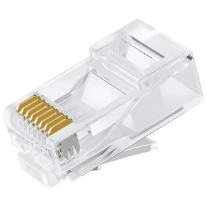 Vention Cat.5E UTP RJ45 Modular Plug Transparent 100 Pack (IDBR0-100)