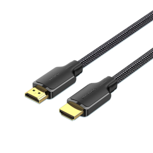 Vention Cotton Braided 4K HDMI Male to Male Cable 20M Black (ALLBQ)