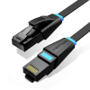Vention Flat Cat.6 UTP Patch Cable 40M – Black (IBJBV)