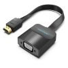 Vention Flat HDMI to VGA Converter 0.15M Black (VEN 74345)