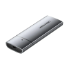 Vention M.2 NGFF SSD Enclosure USB 3.1 Gen 2 Type-C Gray Aluminum Alloy (KPFH0)