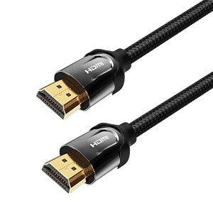 Vention Nylon Braided 4K Flat HDMI Cable 2M Zinc Alloy Type (AASBH)