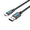 Vention USB 2.0 A Male to C Male 3A Cable 1M Black (COKBF)