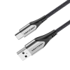 Vention USB 2.0 A Male to C Male 3A Cable 2M Black (COKBH)