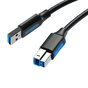 Vention USB 3.0 A Male to B Male Cable 1.5M Black PVC Type (COOBG)