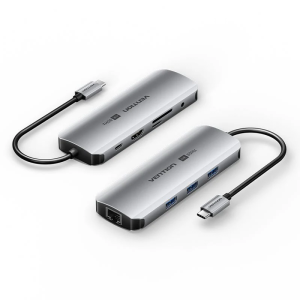 Vention USB-C Multi-Function 9-in-1 Docking Station (TQLHB)