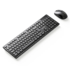 Vention Wireless Full-Sized Keyboard and Mouse Combo with Mouse Pad Black Slim Type (KTZB0-EN)