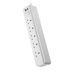 APC Essential SurgeArrest 5 Outlets 230V UK PM5-UK Power Extension Cable