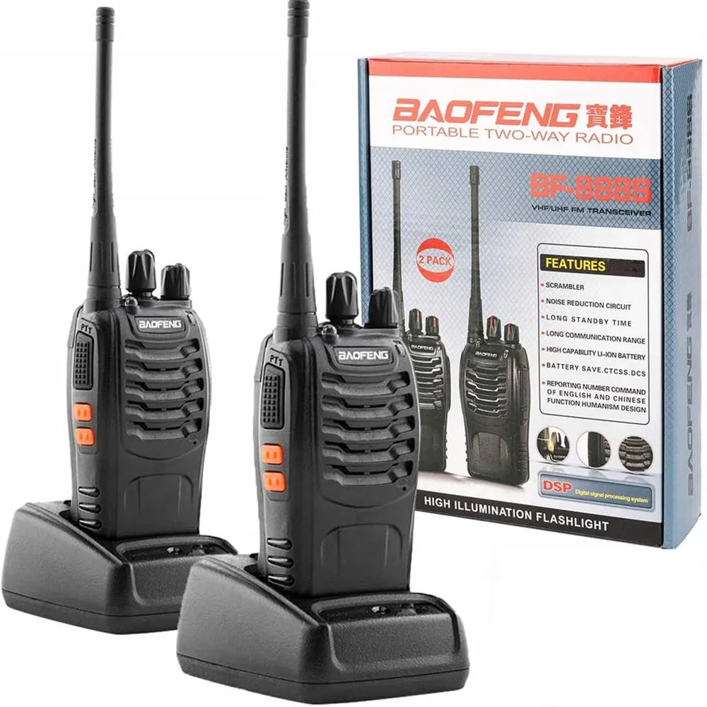 Baofeng BF-888S Radio Call Walkie Talkie