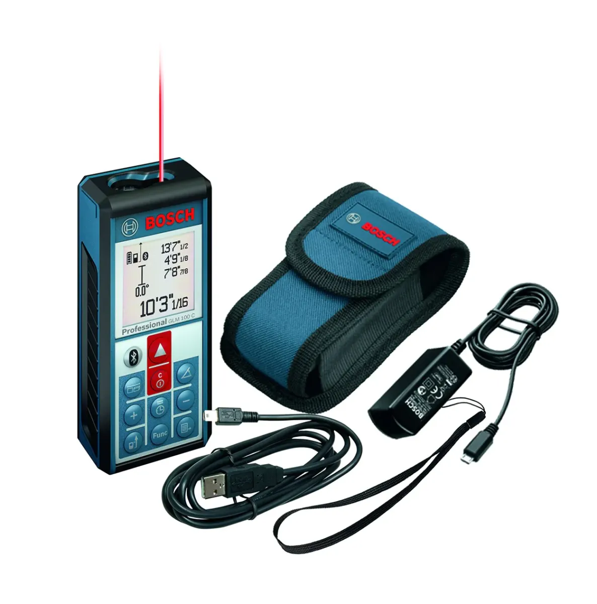 Bosch 100M Professional Laser Meter (GLM 100-25 C)