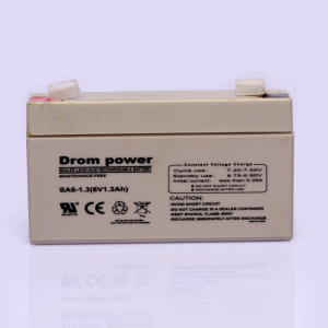 DROMPOWER 6V 1.3Ah Deep Cycle Solar Battery