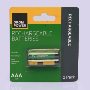 DROMPOWER AAA Rechargeable 1.5V Batteries