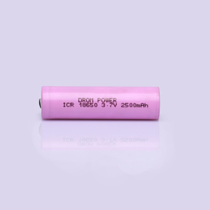 DROMPOWER ICR 18650 3.7V 2500mAh Rechargeable Lithium Battery