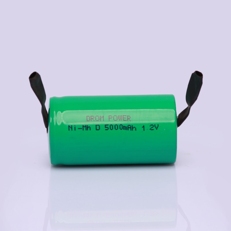 DROMPOWER Size D 1.2V 5000mAh Rechargeable Battery