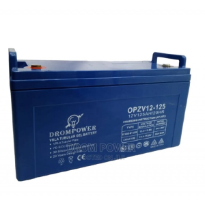 Drom Power 12V 125Ah Tubular Gel Battery