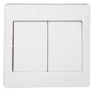 Elite Elegance 2 Gang 2 Way Switch