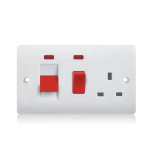 Elite Elegance Cooker Unit Socket – High-Power Kitchen Socket