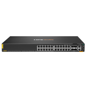 HPE Aruba Networking CX 6200F 24G Class 4 PoE 4SFP+ 370W Switch (JL725B)